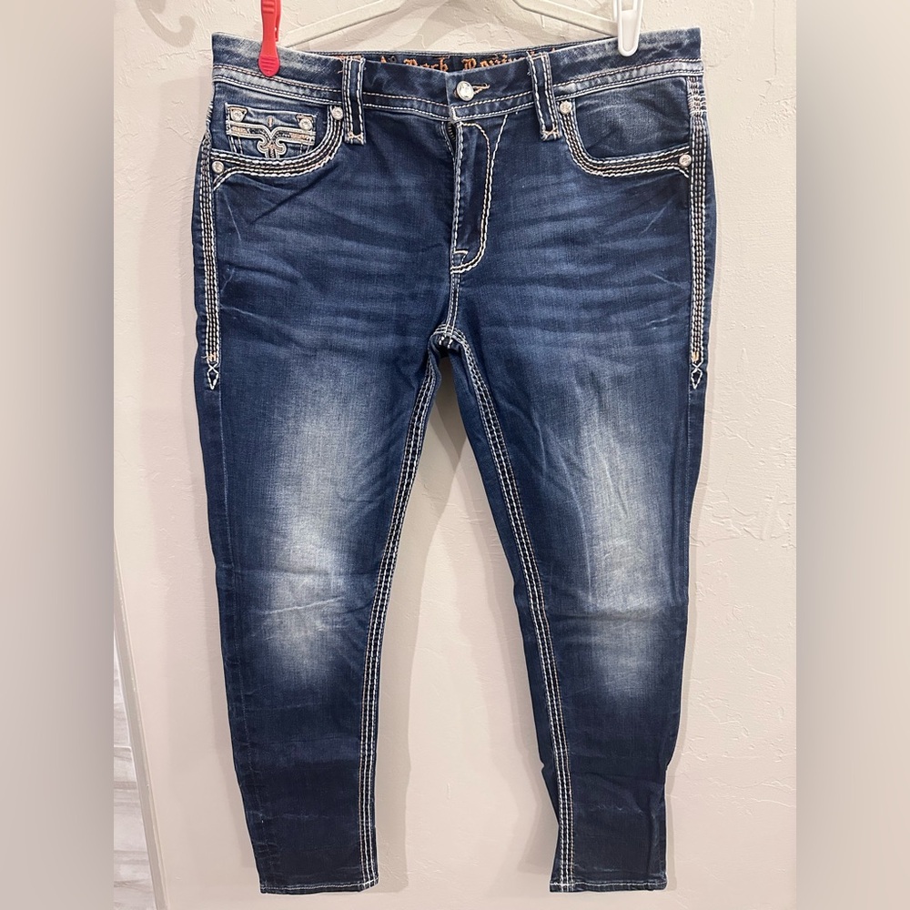 Rock Revival Vien Easy Ankle Skinny Sz 31